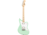 Fender Mini Jazzmaster HH Maple Fingerboard White Pickguard Surf Green Fender Mini Jazzmaster HH Maple Fingerboard White Pickguard Surf Green